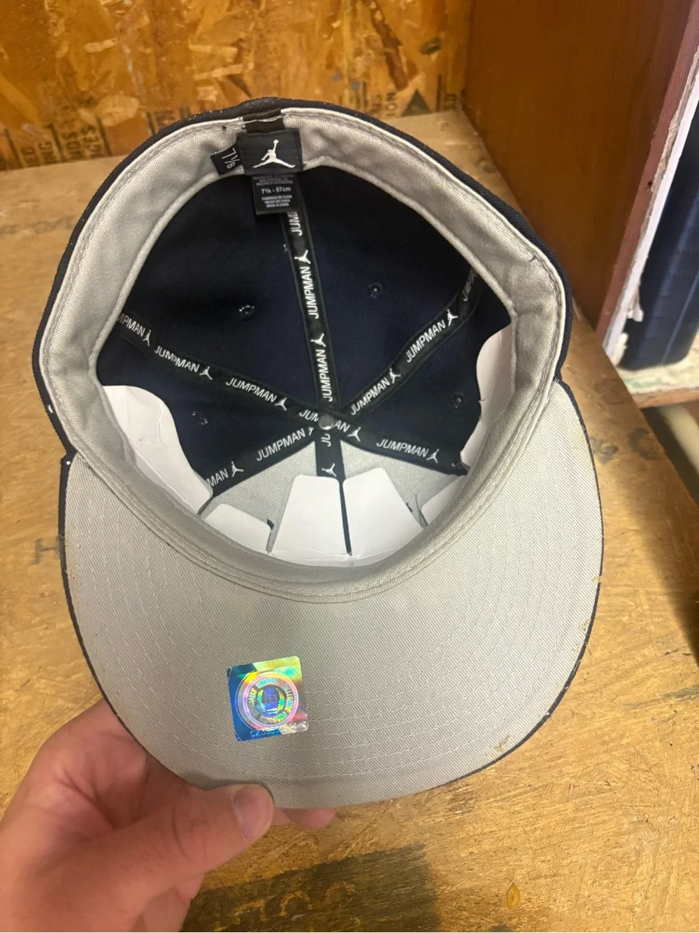 Michigan Wolverines Jordan Embroidered Fitted Cap